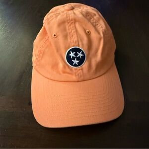 Volunteer Traditions Tennessee Adjustable Orange Baseball Cap with Star Patch